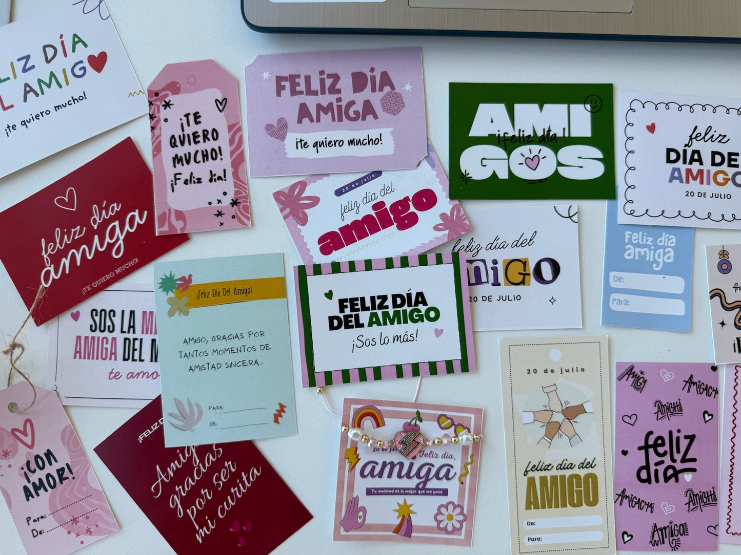PLANTILLA 14 CUADERNOS + 20 TARJETAS
