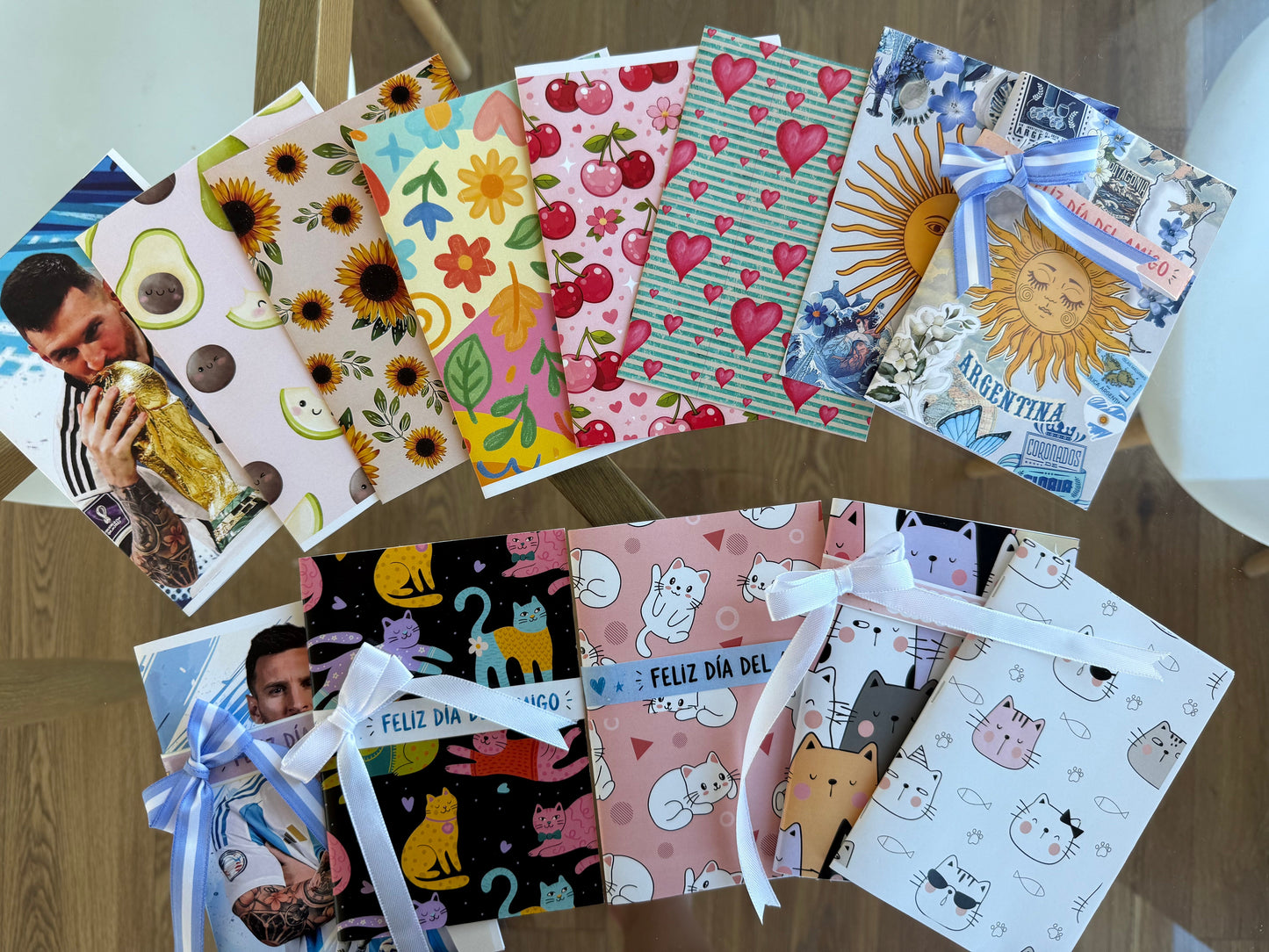 PLANTILLA 14 CUADERNOS + 20 TARJETAS