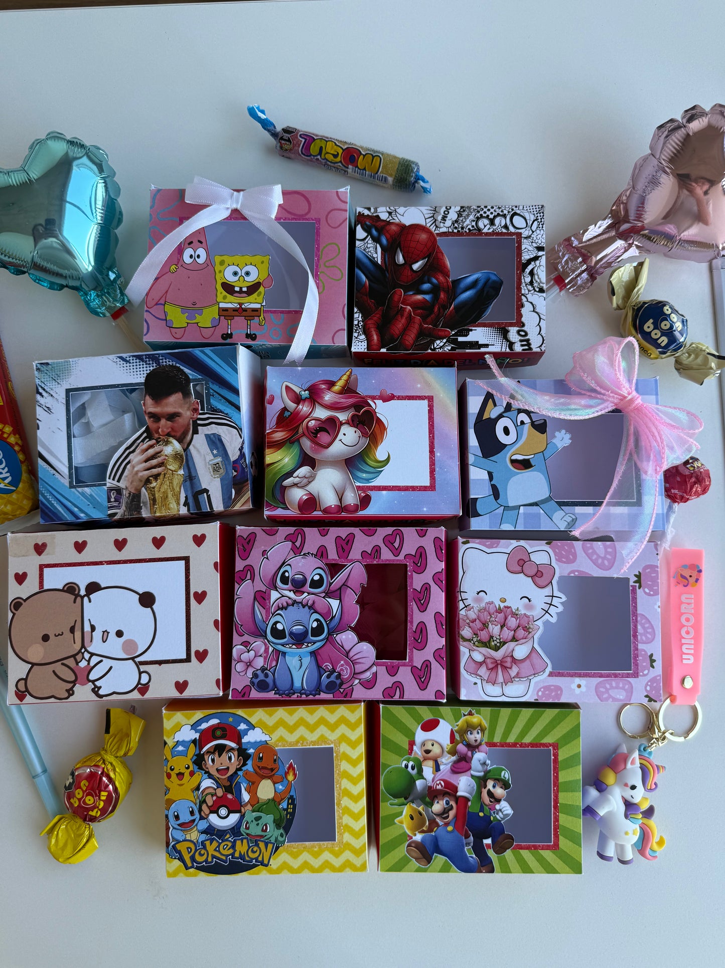 PLANTILLAS 10 CAJAS DÍA DEL NIÑO+TARJETAS DE REGALO